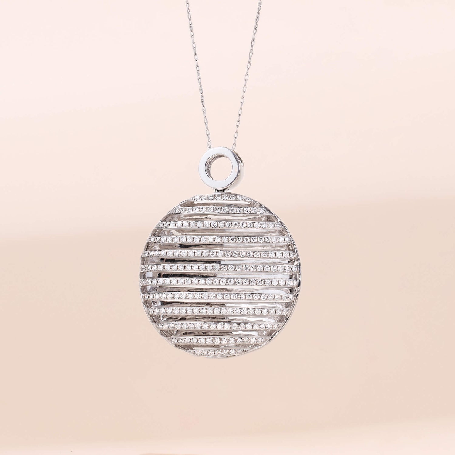 1.20 ct.tw. Natural Diamond Pendant in 18K Gold - Jewelry And Store