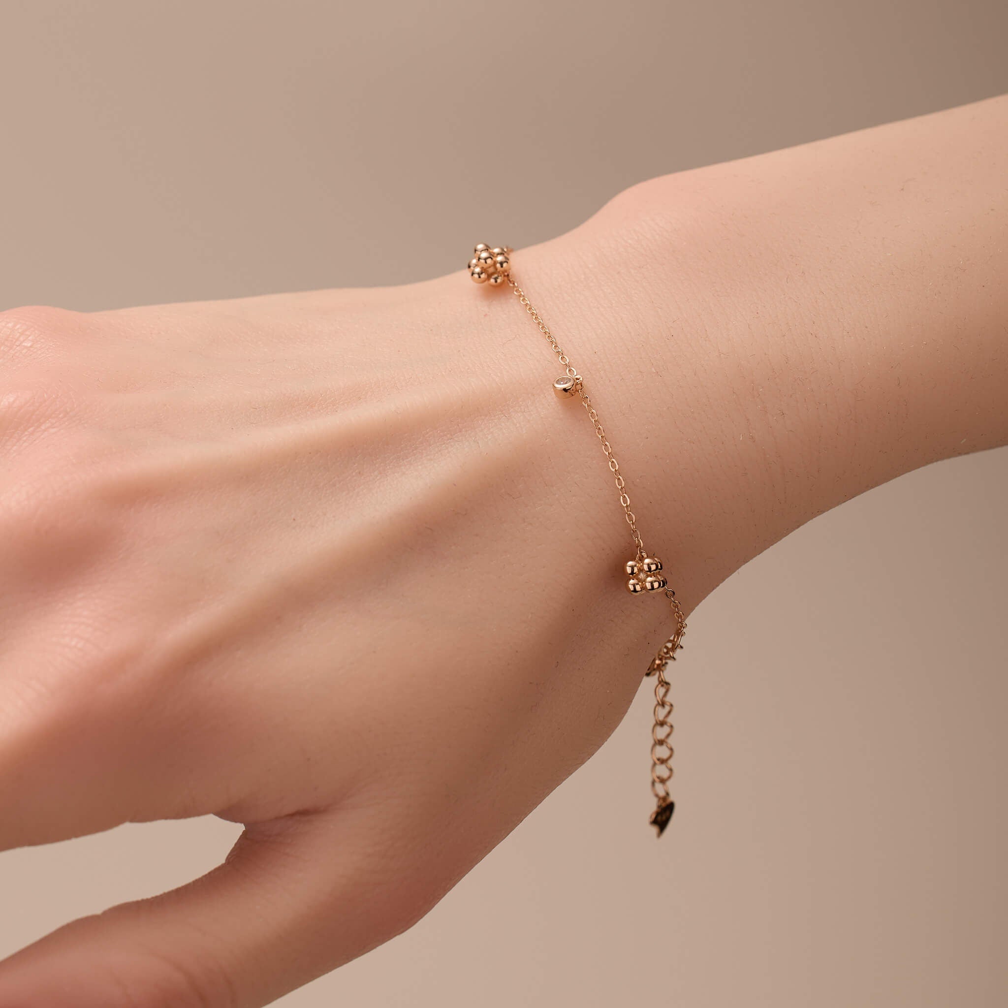 925 Silver Dainty Cubic Bracelet - Jewelry And Store