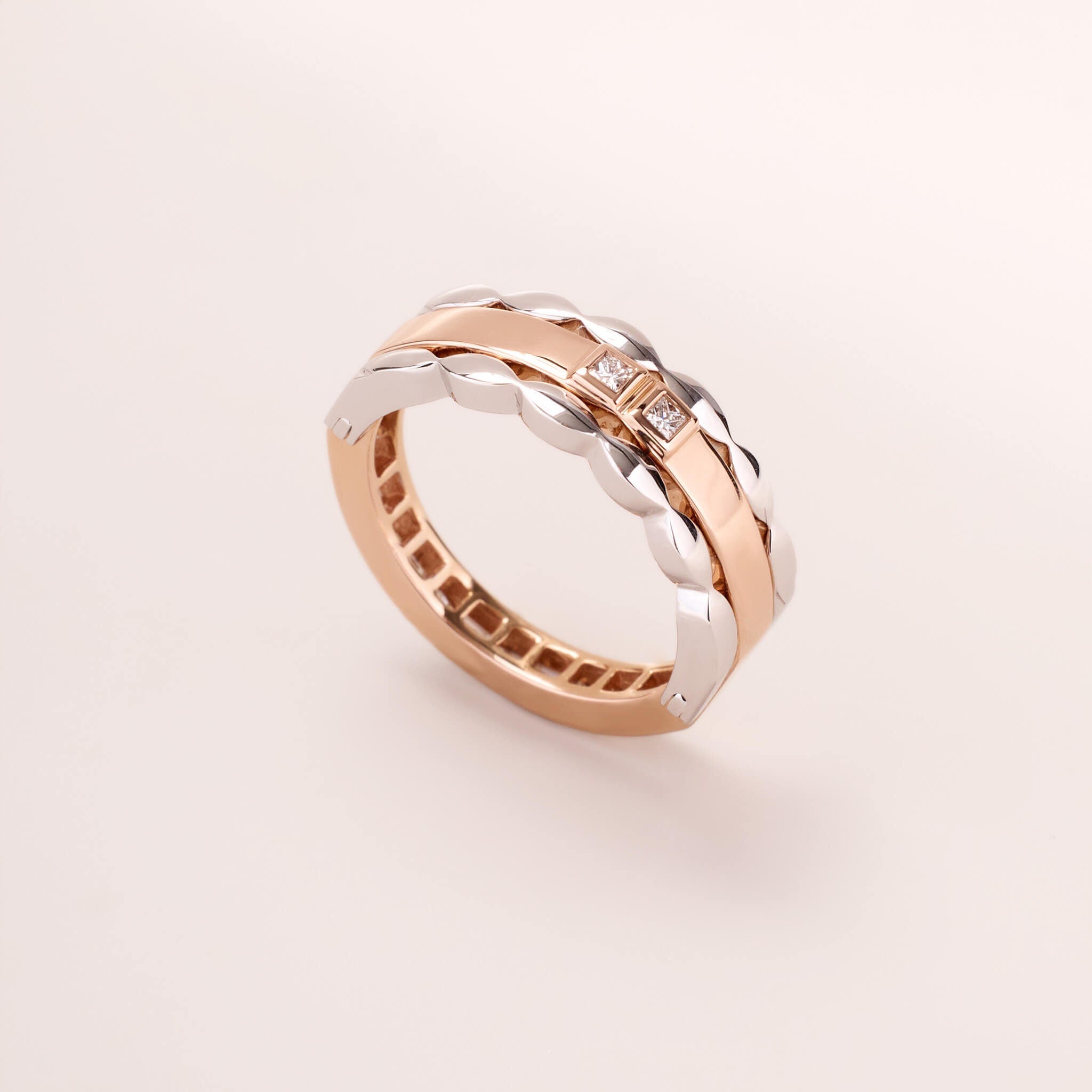 Two - Flips Diamond Ring(1 Rings with 6 Styles) - Jewelry And Store
