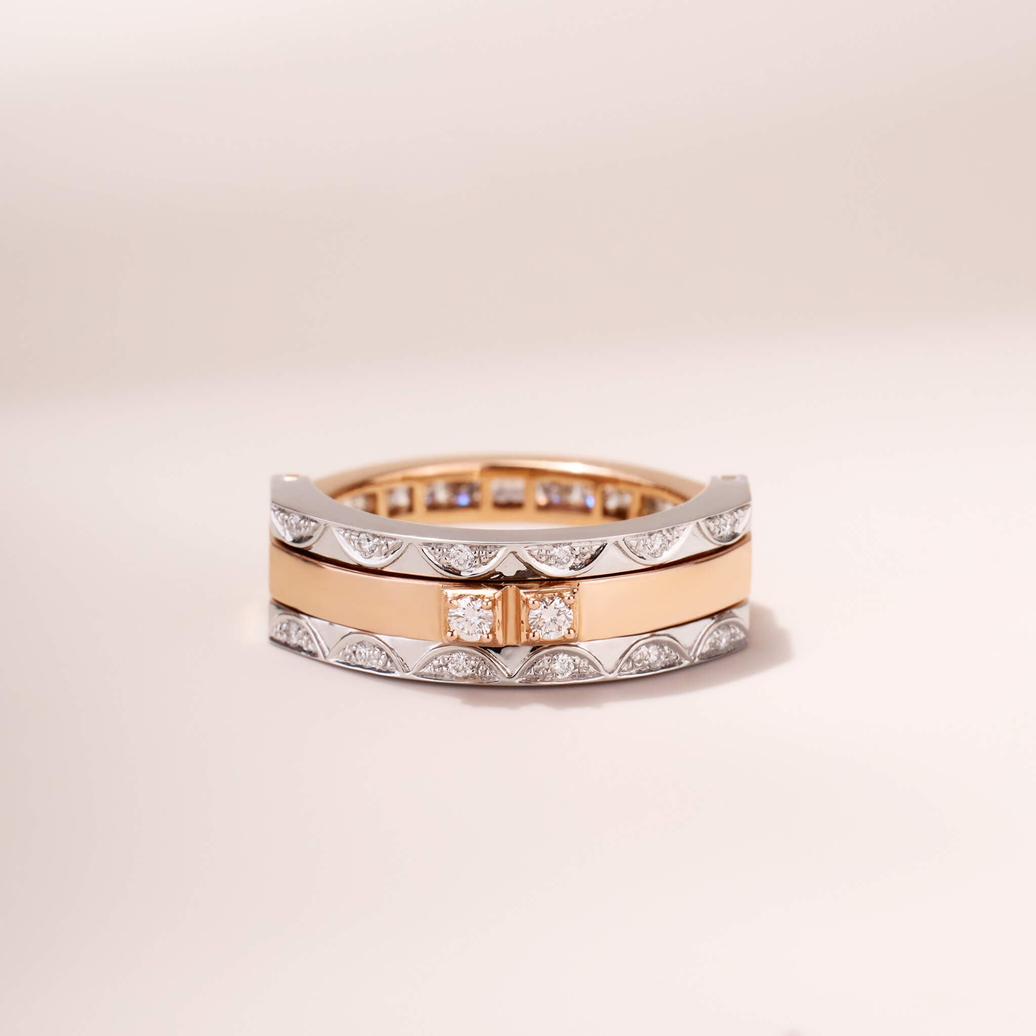 Two - Flips Diamond Ring(1 Rings with 6 Styles) - Jewelry And Store