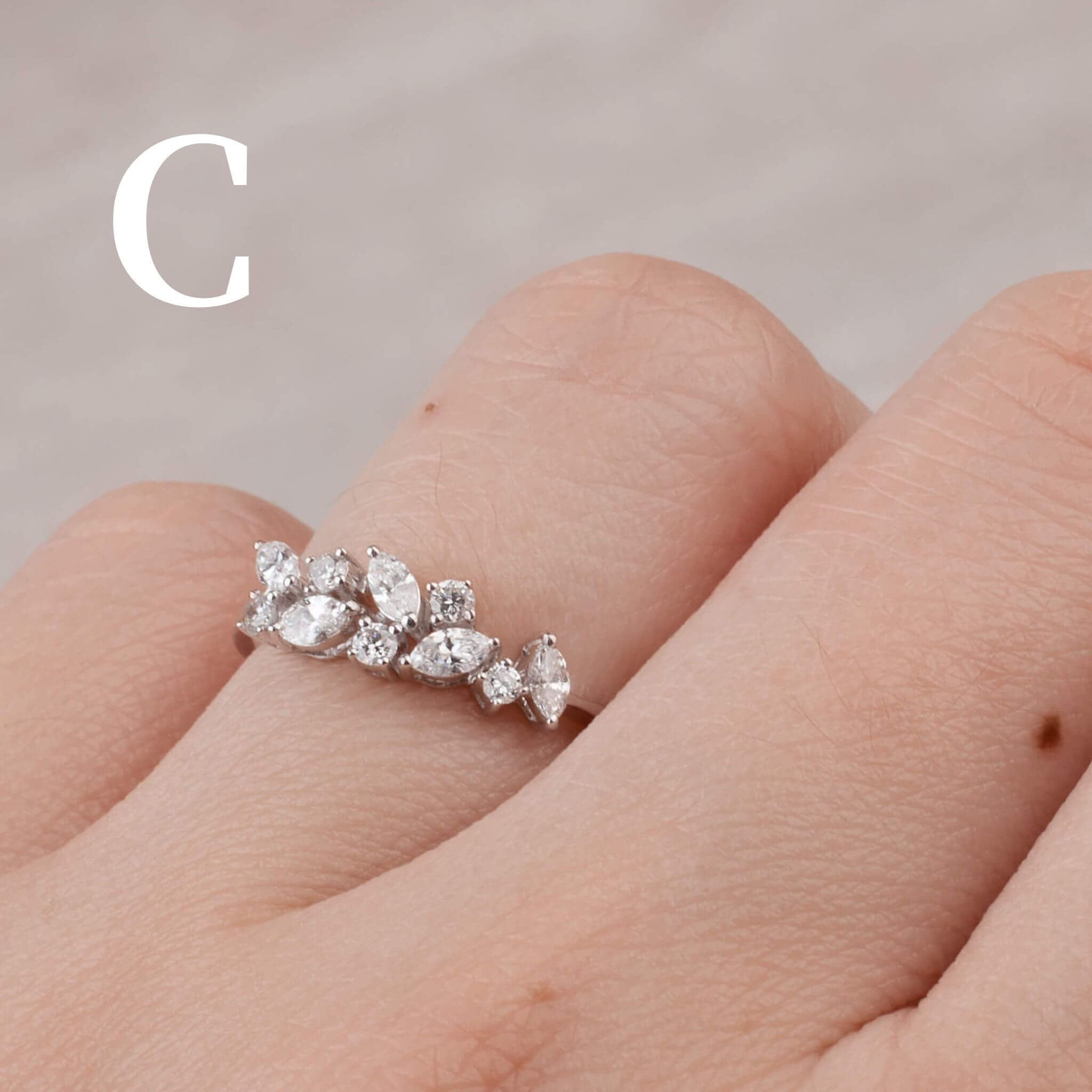 Marquise Diamond Ring - Jewelry And Store