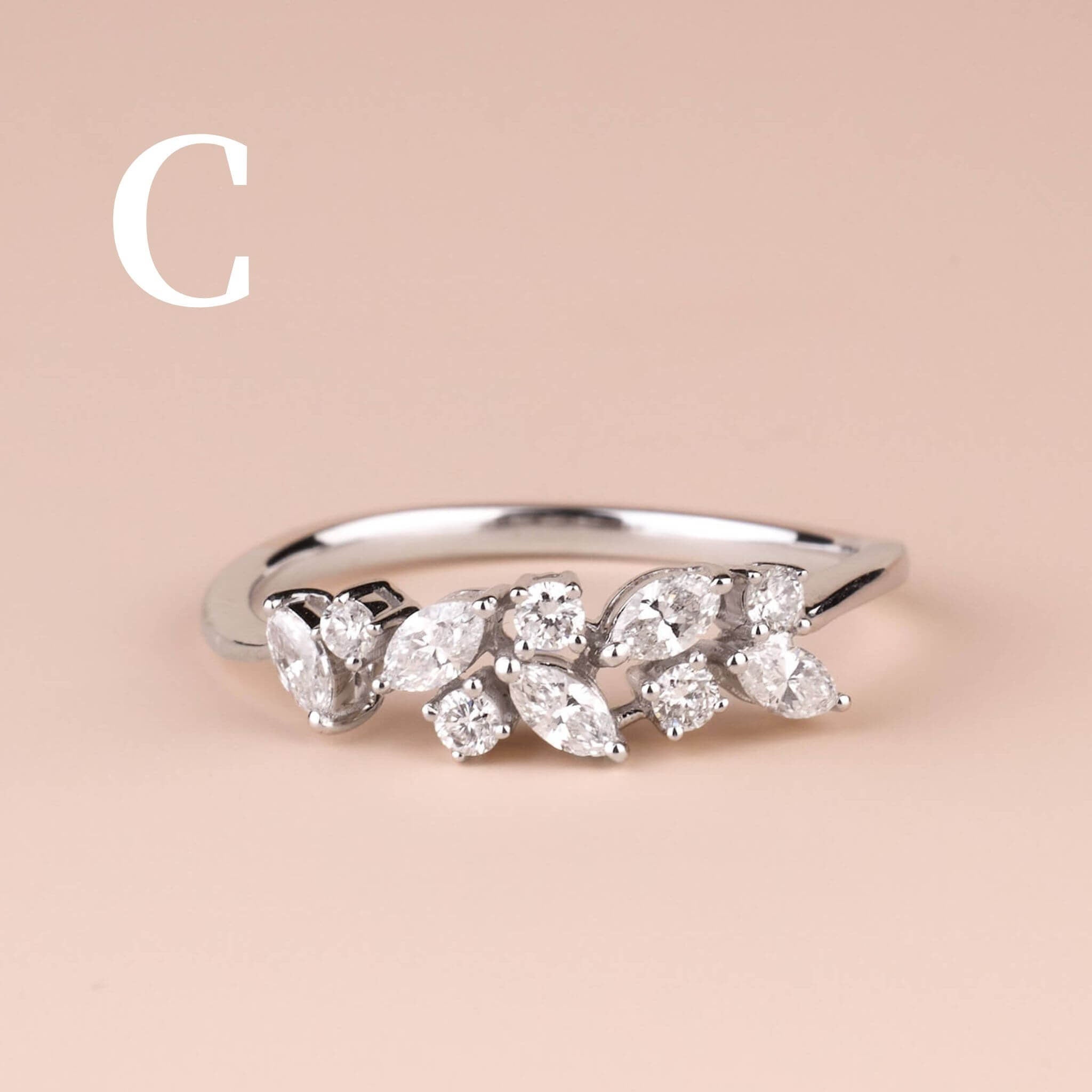Marquise Diamond Ring - Jewelry And Store