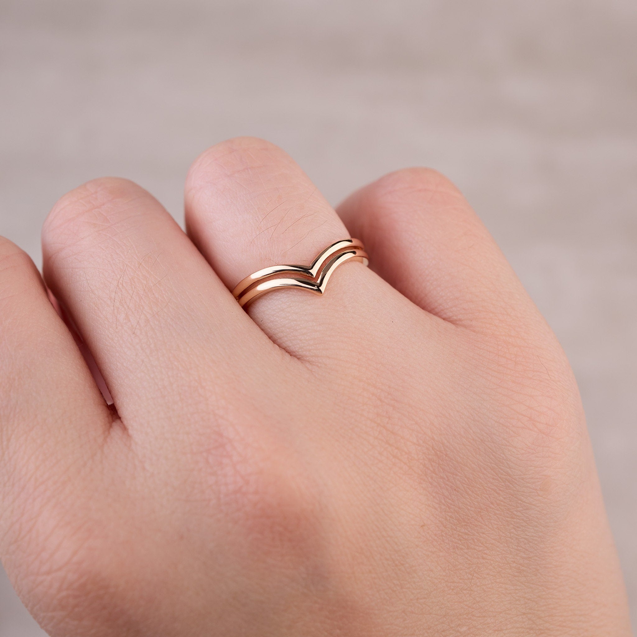 925 Silver Minimalist Contour Ring - Jewelry And Store