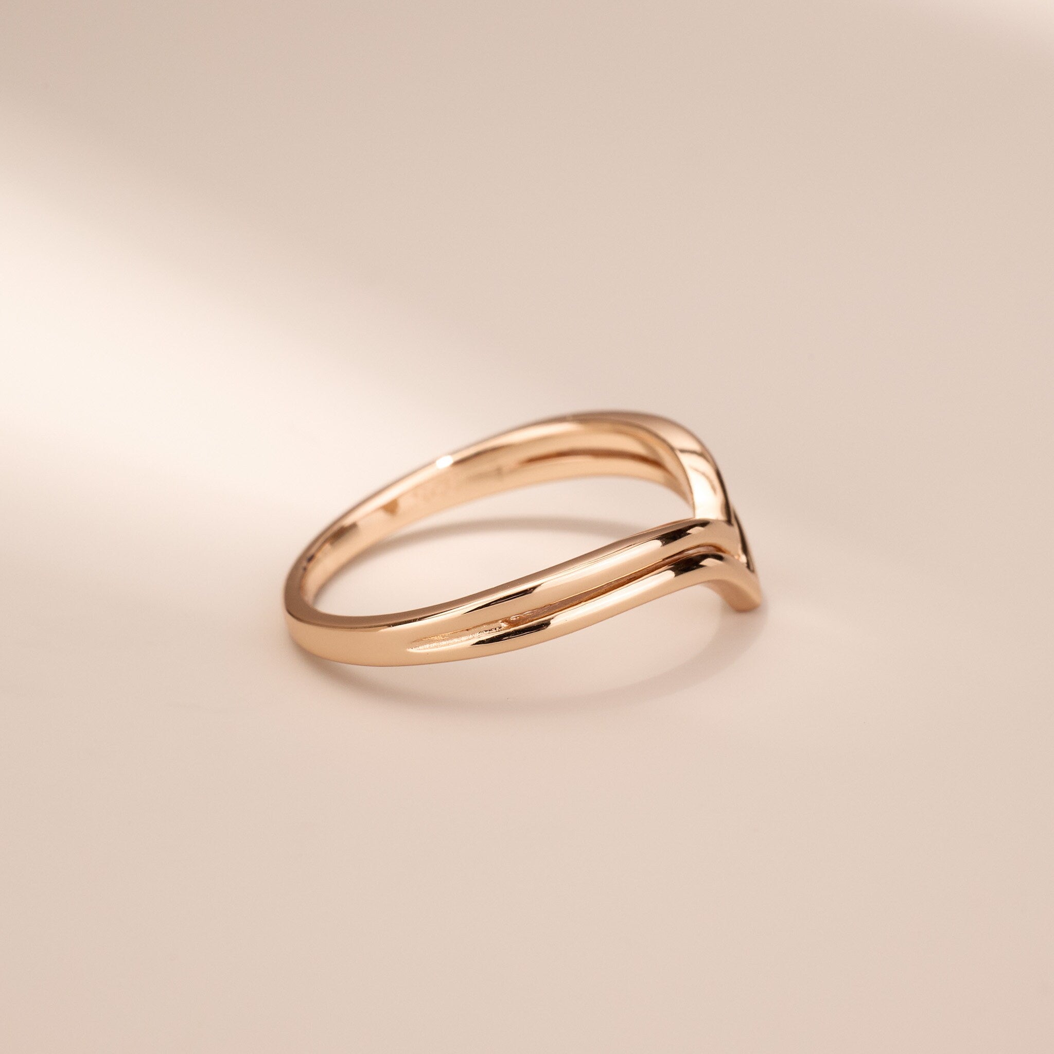 925 Silver Minimalist Contour Ring - Jewelry And Store