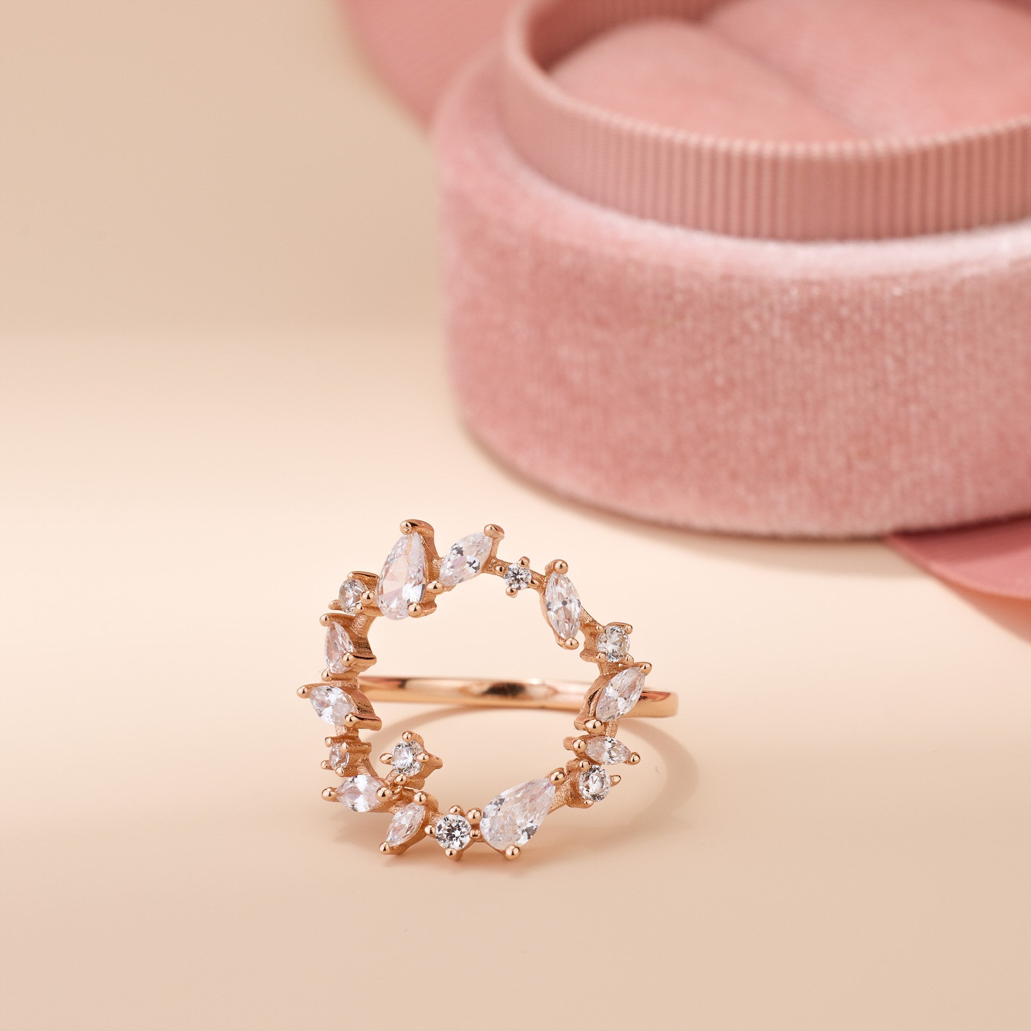 925 Silver Open Circle Ring - Jewelry And Store