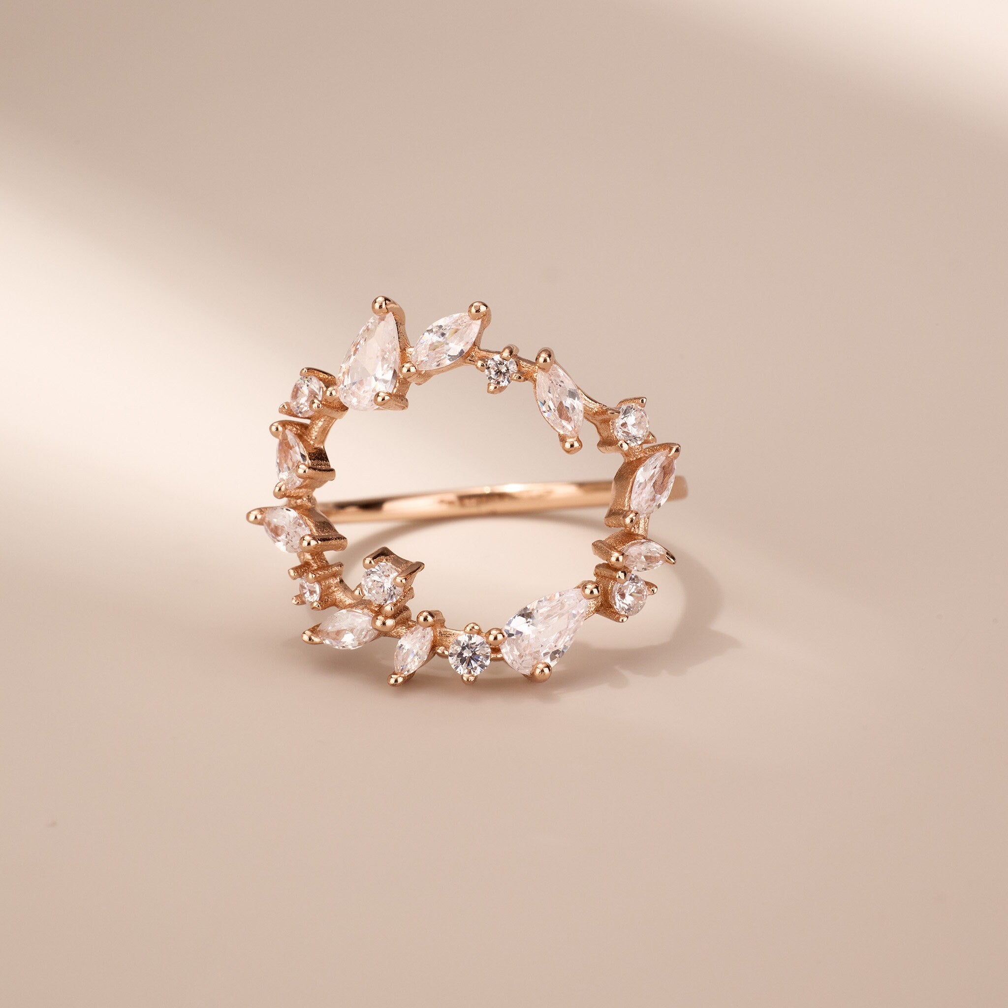 925 Silver Open Circle Ring - Jewelry And Store