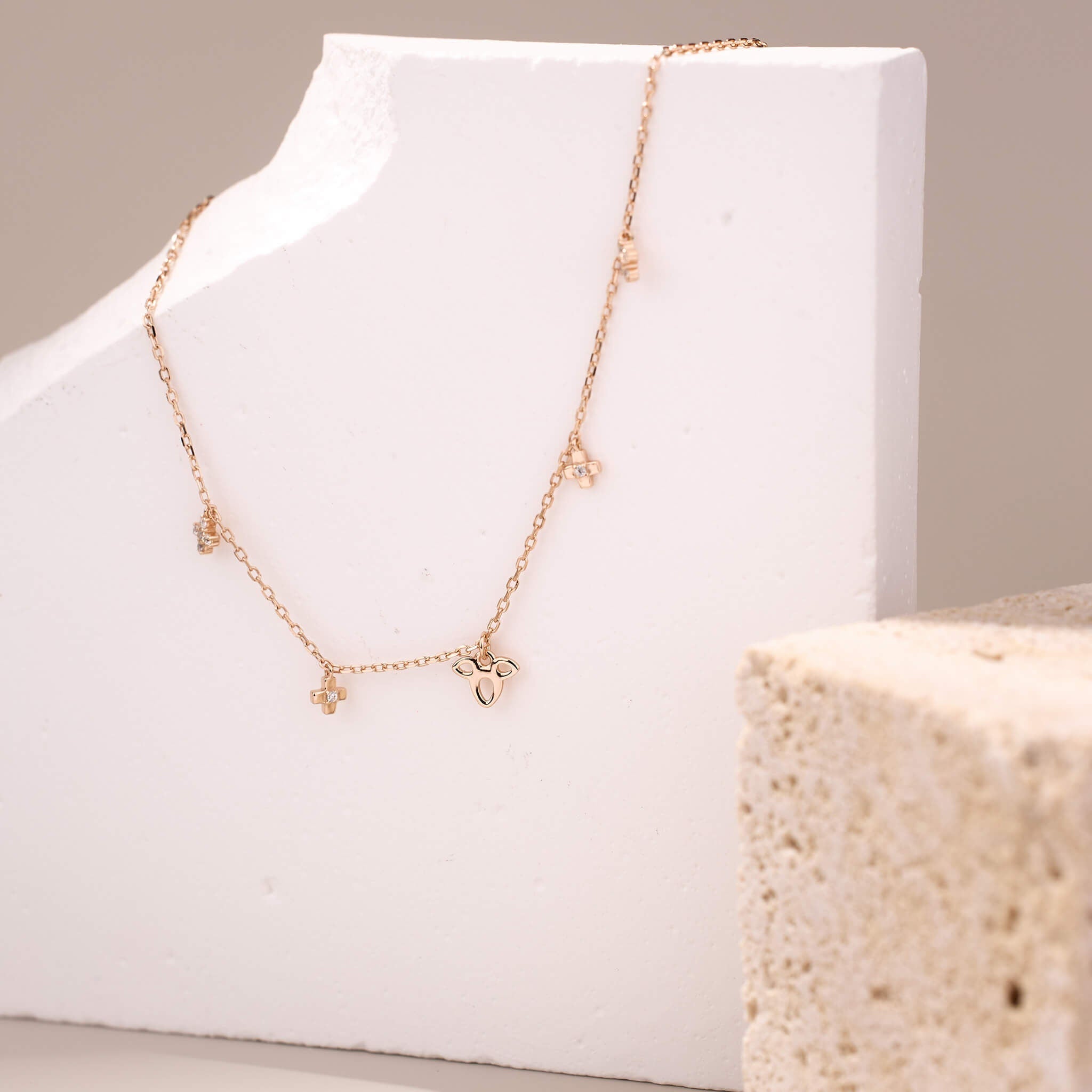 925 Silver Charm Necklace - Jewelry And Store