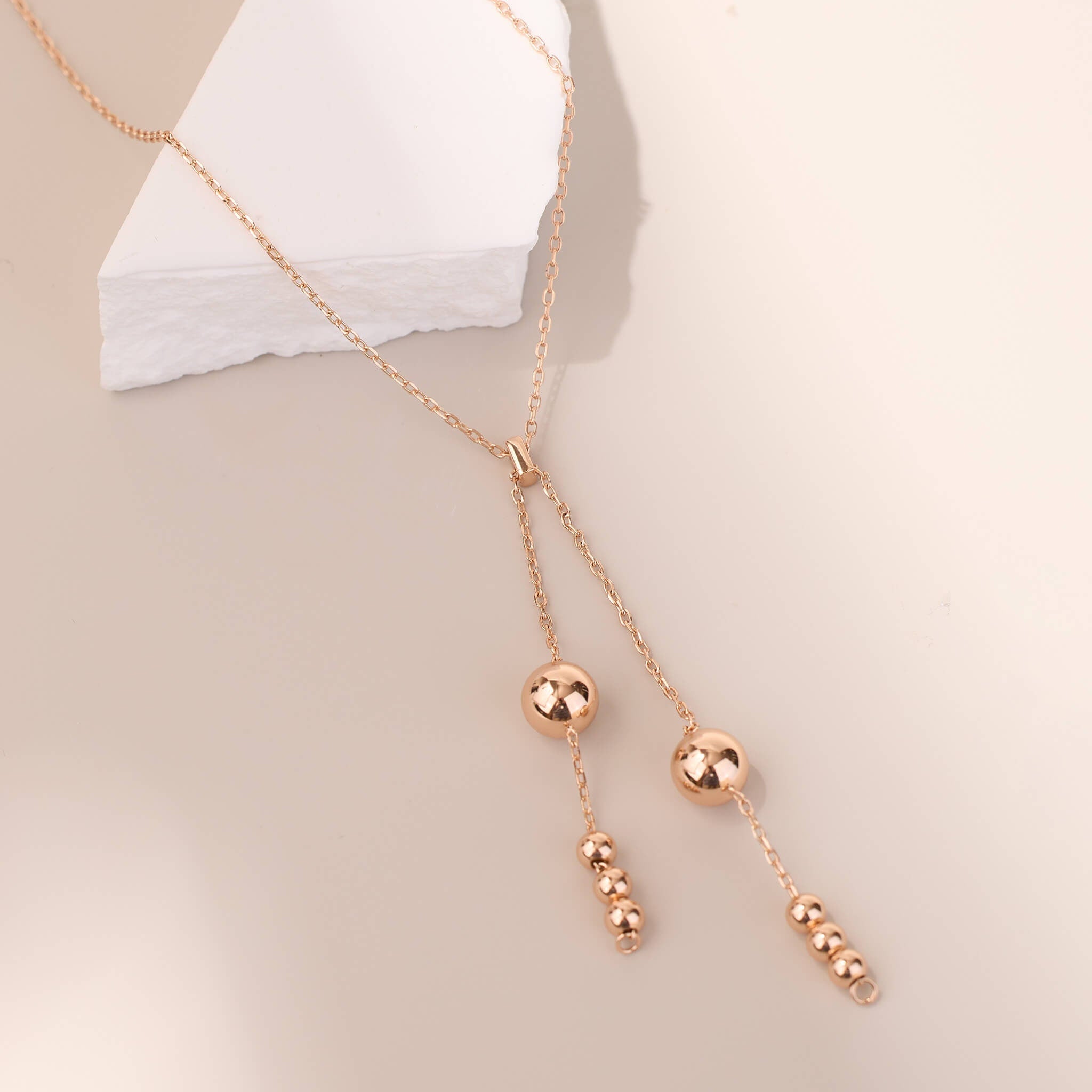 925 Silver Charm Long Necklace - Jewelry And Store