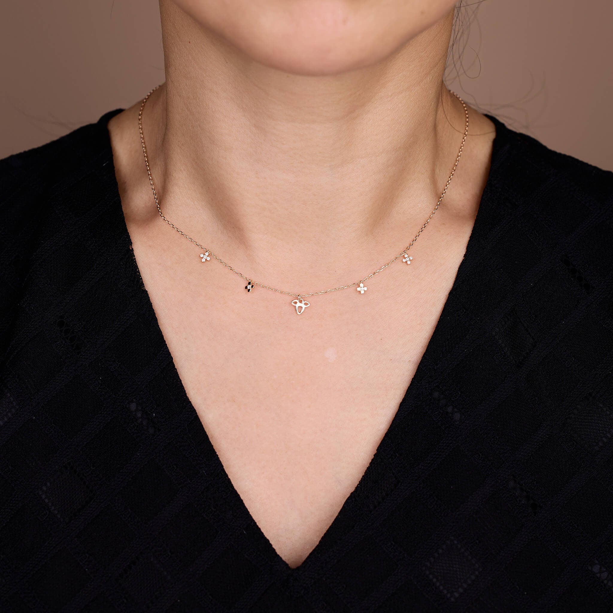 925 Silver Charm Necklace - Jewelry And Store