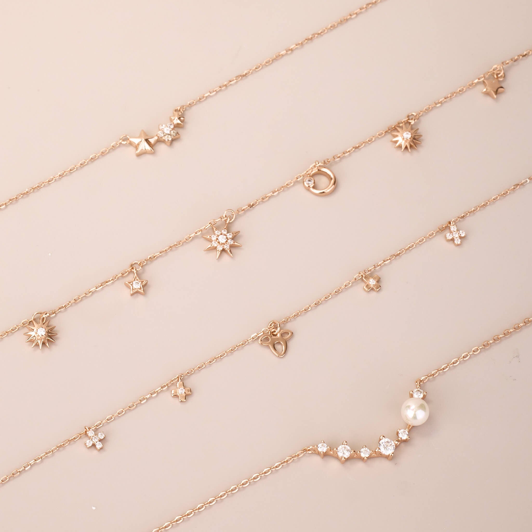 925 Silver Charm Necklace - Jewelry And Store