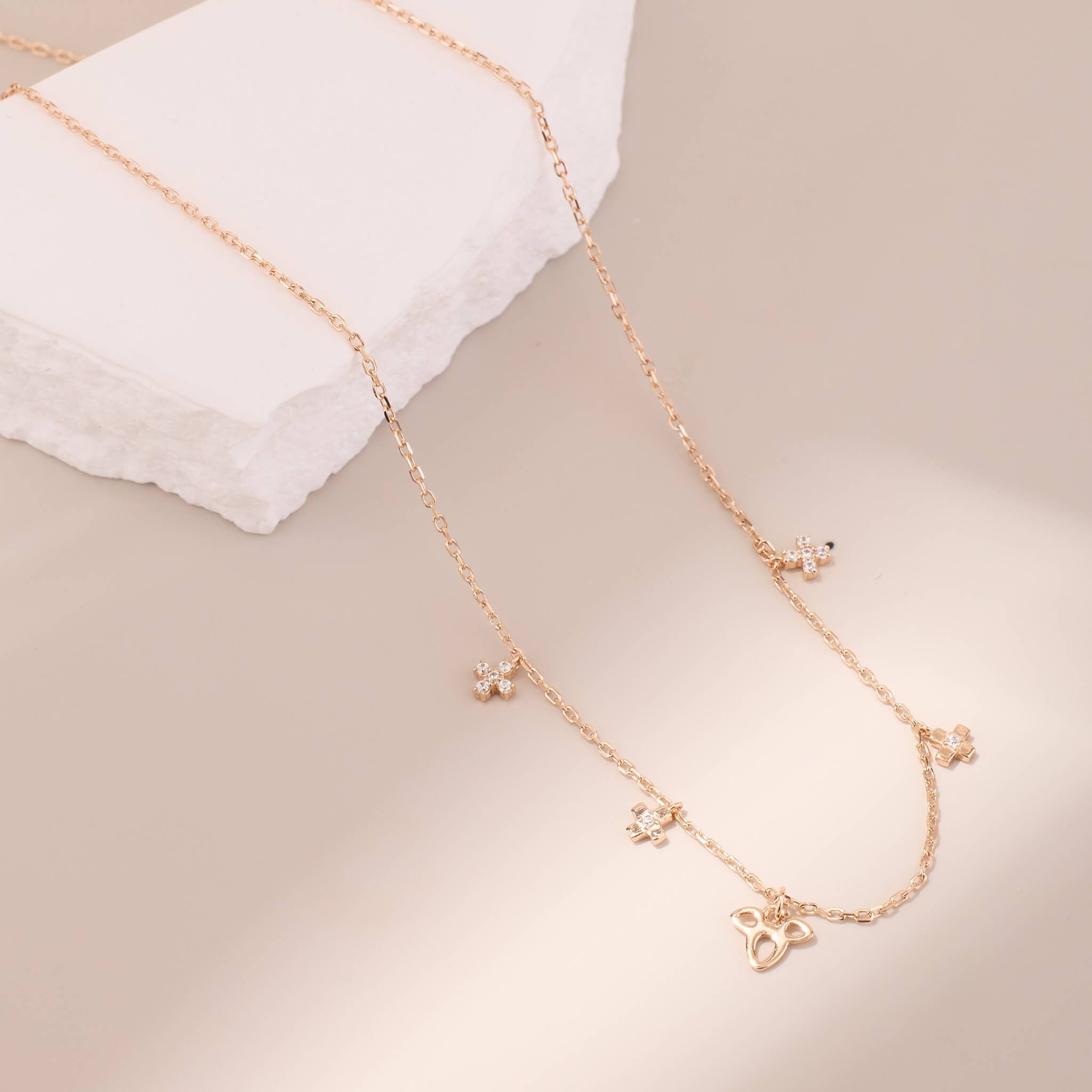 925 Silver Charm Necklace - Jewelry And Store