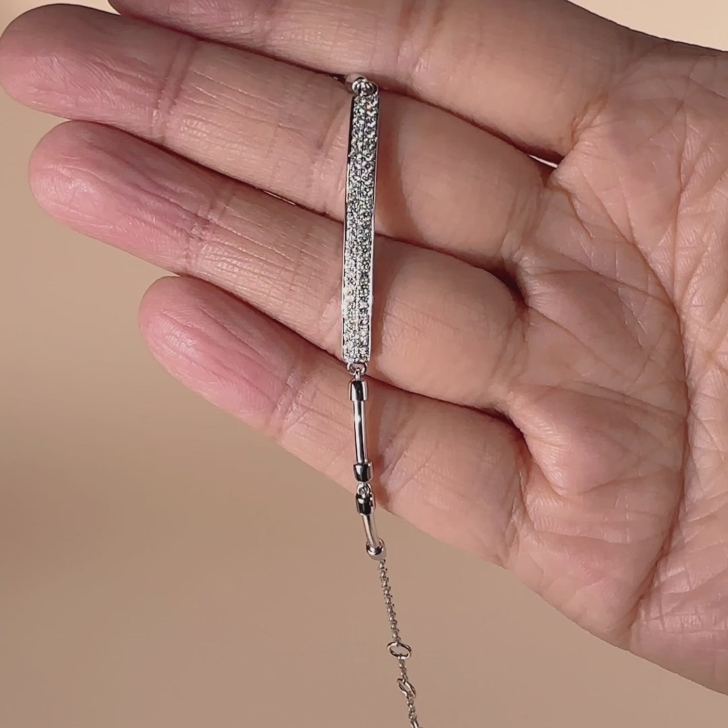 0.42ct.tw. Natural Diamond Bracelet in 18K Gold