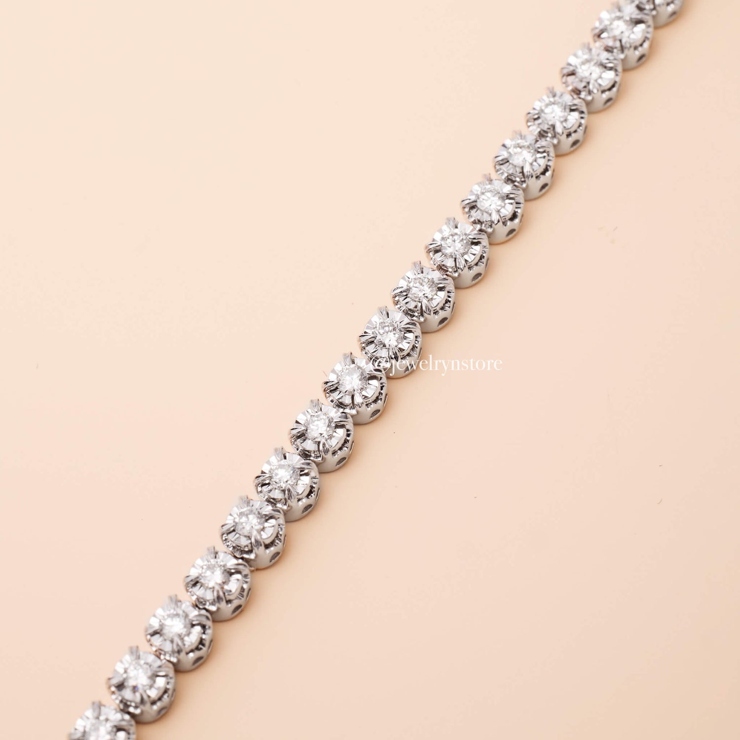1.21 ct.tw. Diamond Bracelet in 18K Gold - Jewelry And Store