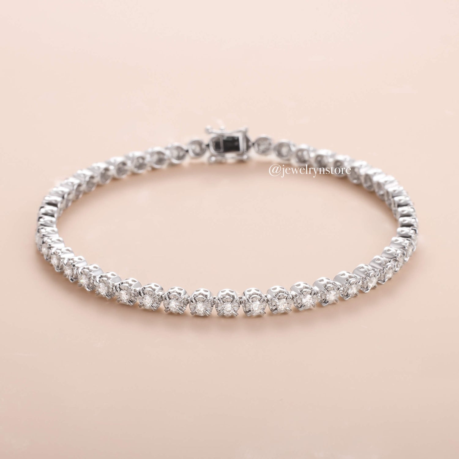 1.21 ct.tw. Diamond Bracelet in 18K Gold - Jewelry And Store