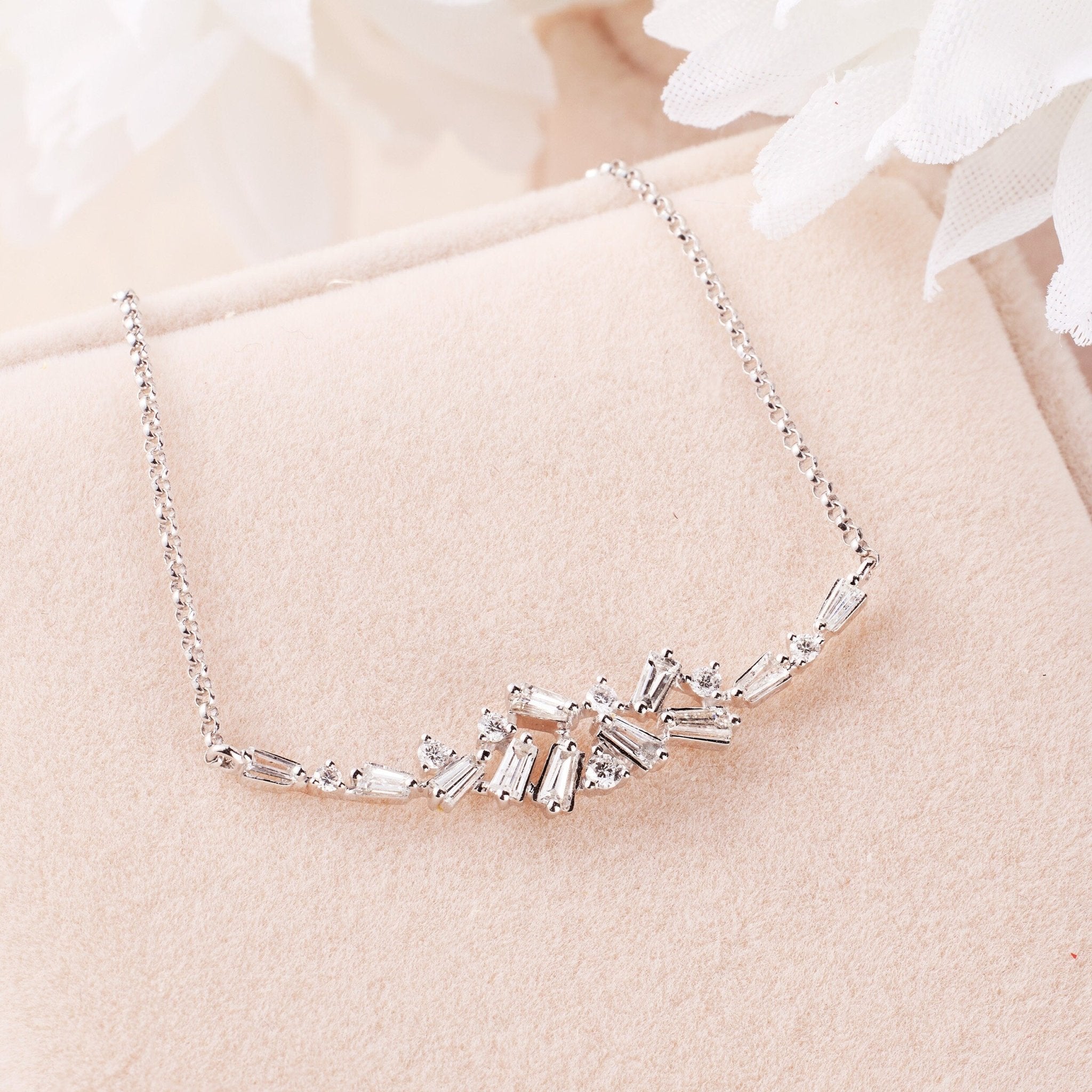Diamond Graduating Necklace - Jewelry And Store