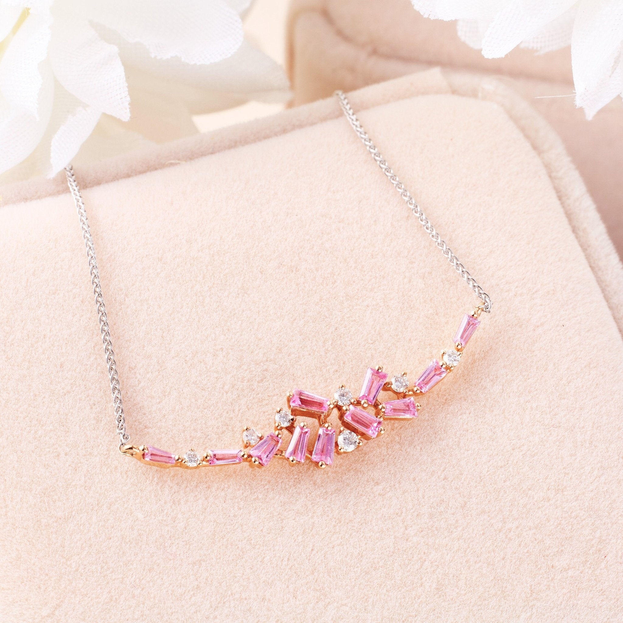 Diamond Graduating Necklace - Jewelry And Store