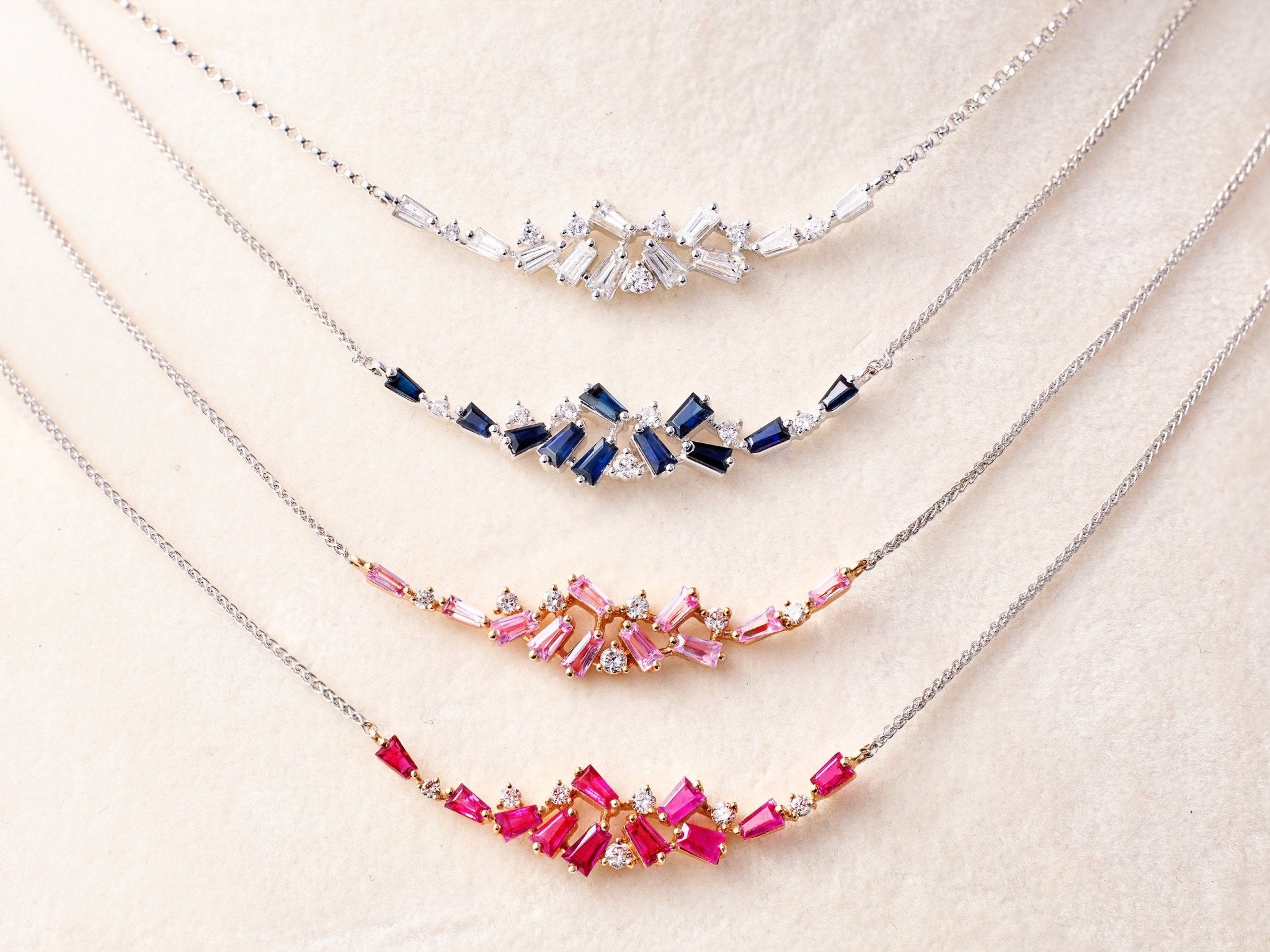 Diamond Graduating Necklace - Jewelry And Store