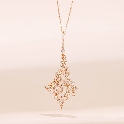 1.44ct.tw. Natural Diamond Pendant in 18K Gold