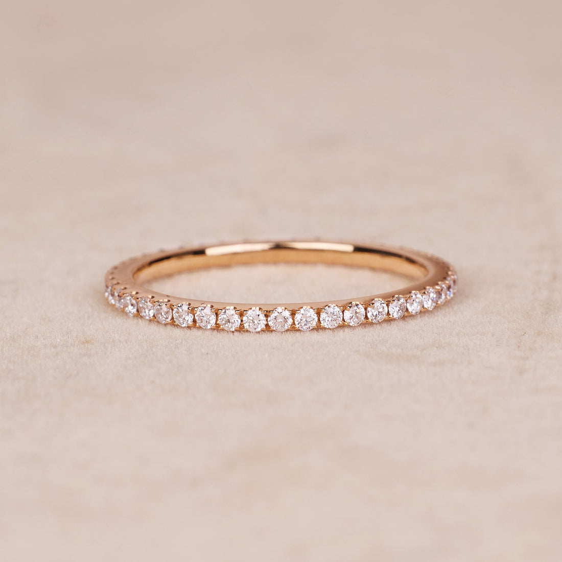 0.43ct.tw. Eternity Diamond Band Ring in 18K Gold - Jewelry And Store