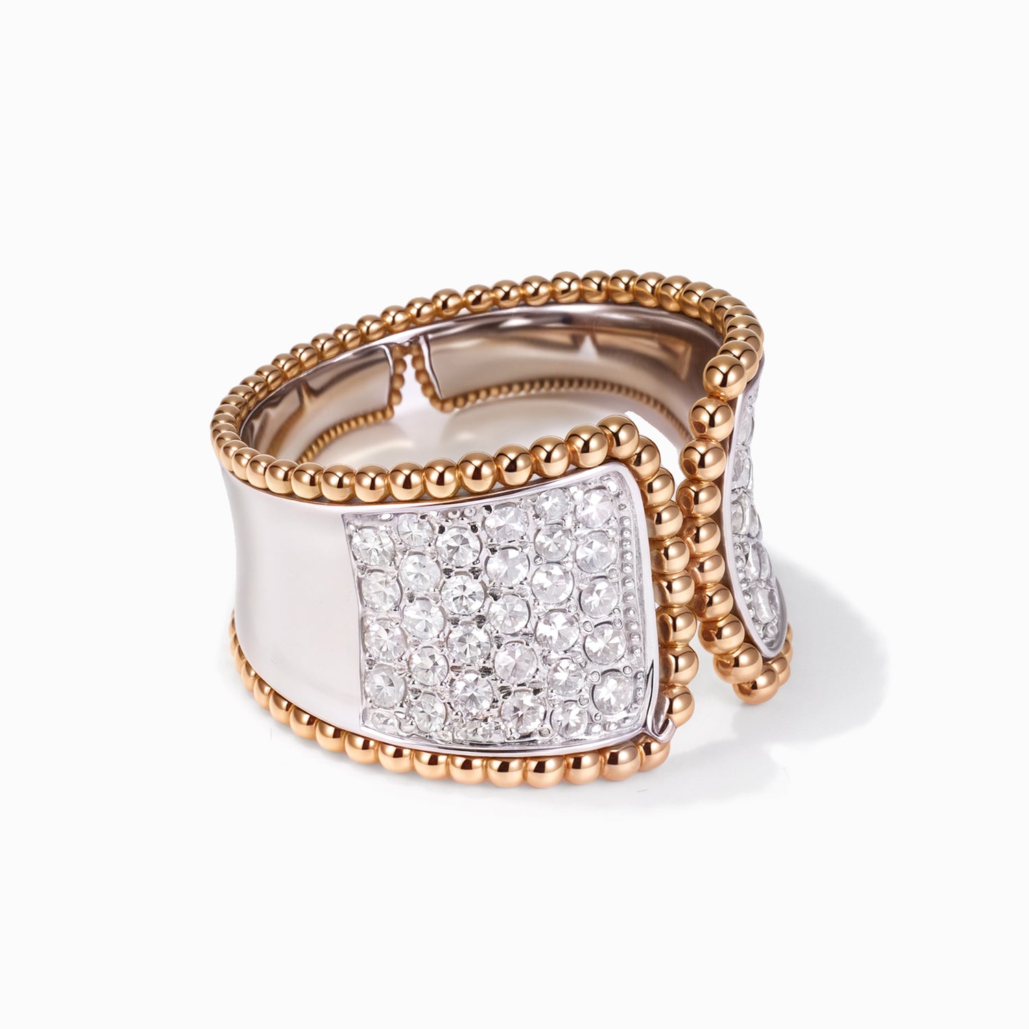 1.05ct.tw. Diamond Cocktail Ring in 18K Gold - JewelryAndStore