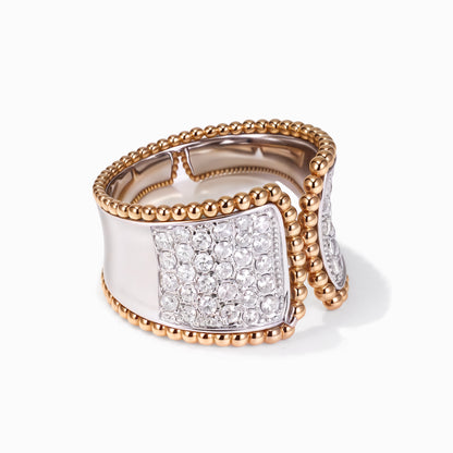 1.05ct.tw. Diamond Cocktail Ring in 18K Gold - JewelryAndStore