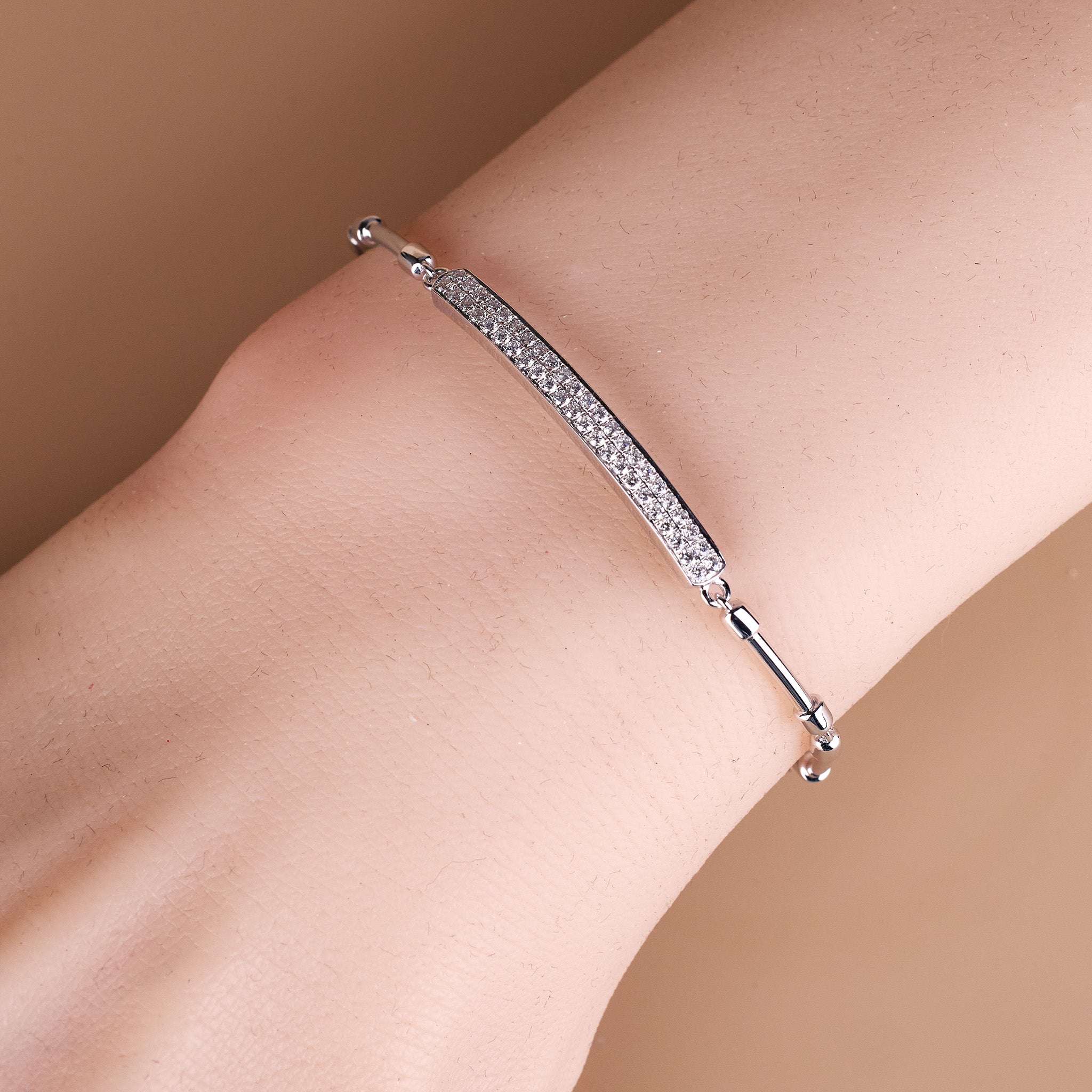 0.42ct.tw. Diamond Bracelet in 18K Gold - Jewelry And Store