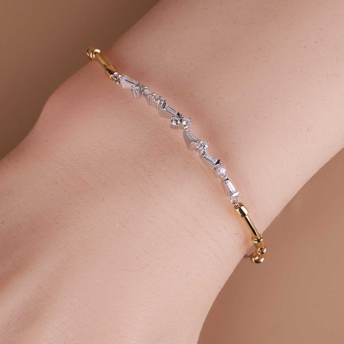 0.43ct.tw. Diamond Bracelet in 18K Gold - Jewelry And Store