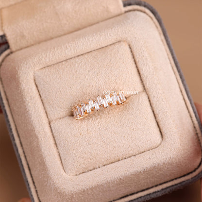 925 Silver Half-Eternity Ring