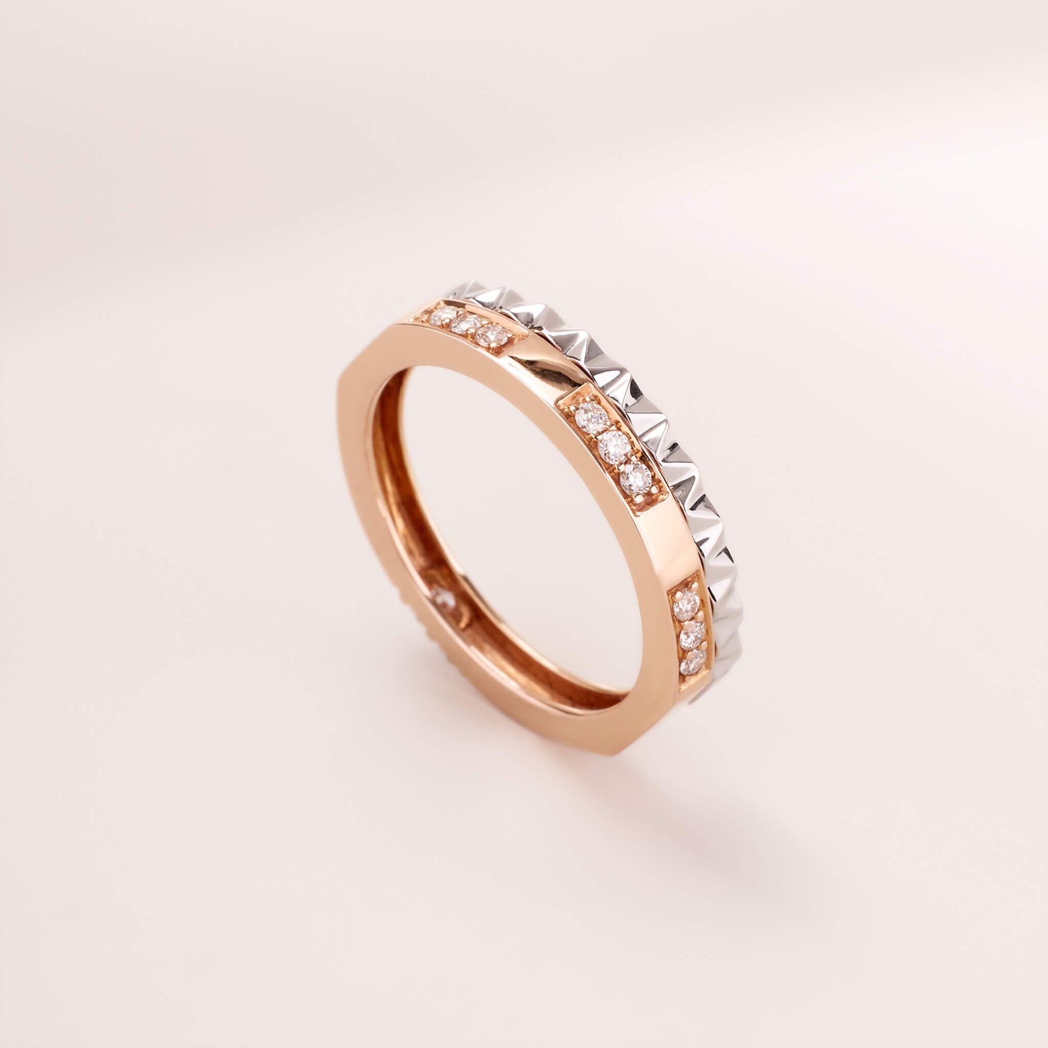 One - Flip Diamond and Sapphire Ring（1 Rings with 4 Styles) - Jewelry And Store