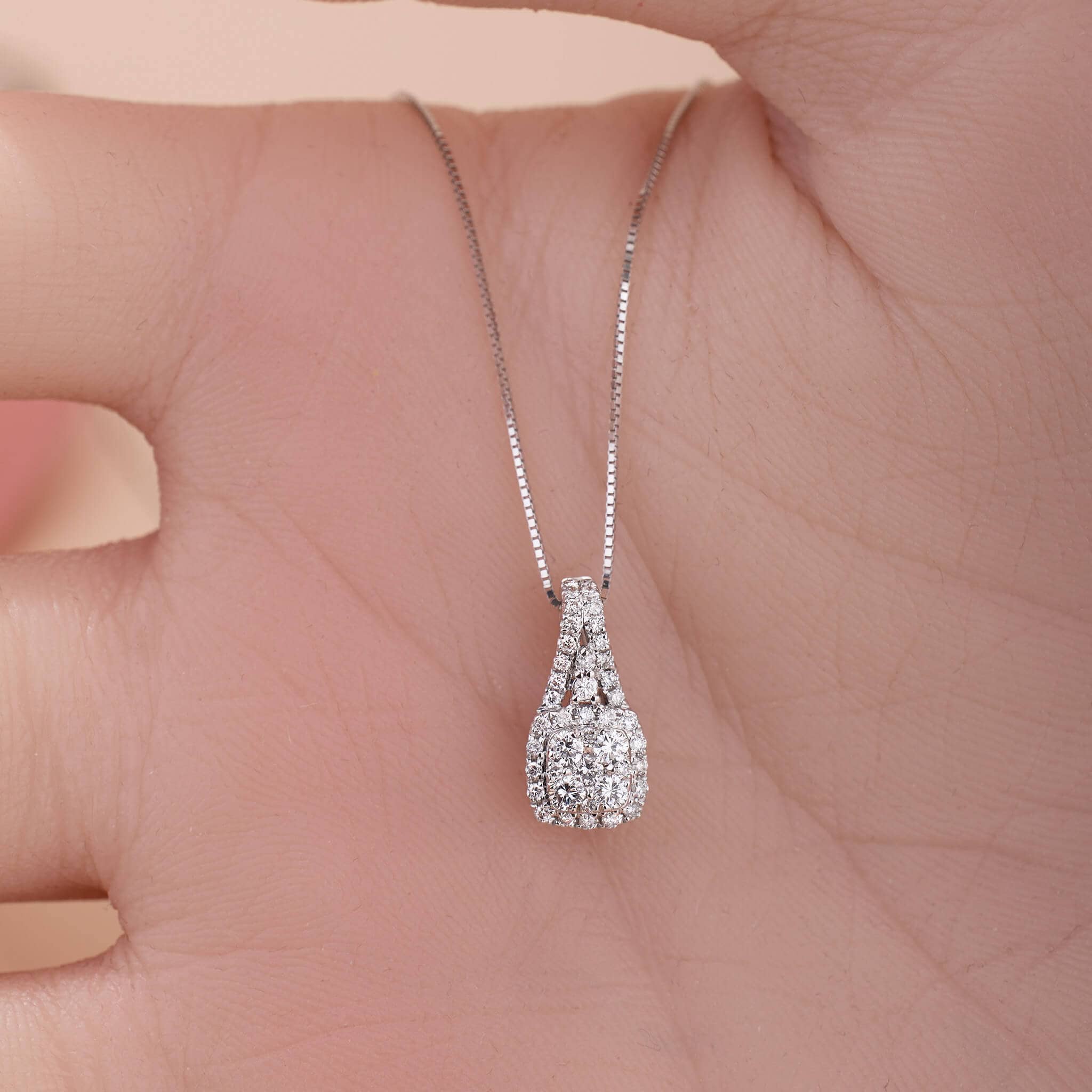 0.31 ct.tw. Natural Diamond Pendant - Jewelry And Store