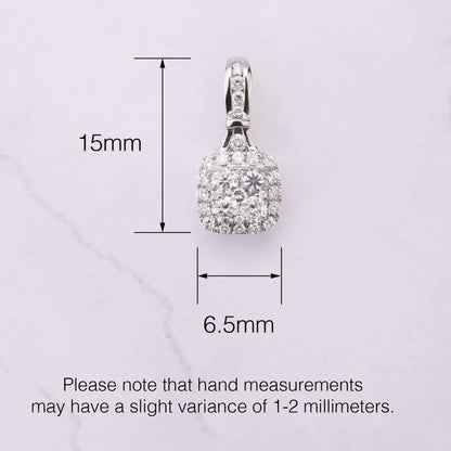 0.49 ct.tw. Natural Diamond Pendant in 14K Gold - Jewelry And Store