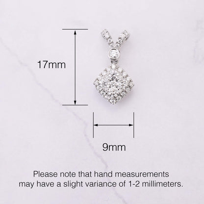 0.51 ct.tw. Natural Diamond Pendant in 14K Gold - Jewelry And Store