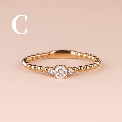 Baguette Diamond Ring in 18K Gold - Jewelry And Store