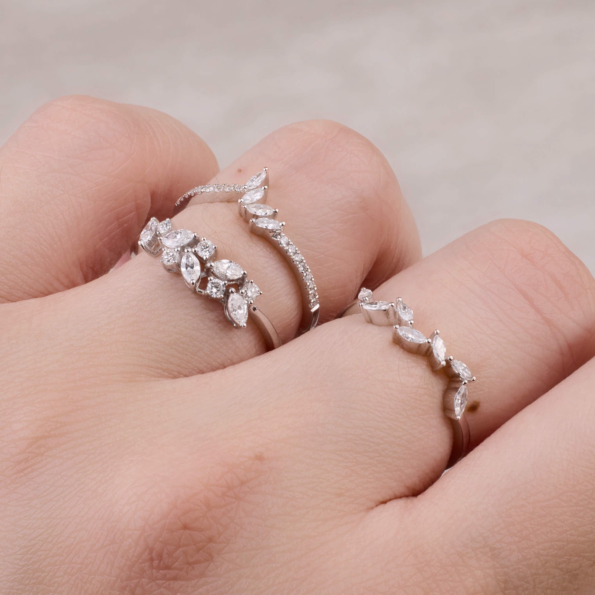 Marquise Diamond Ring - Jewelry And Store