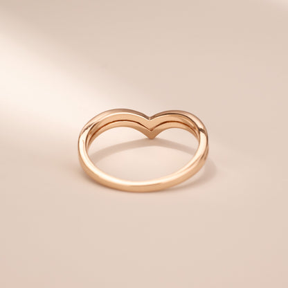 925 Silver Minimalist Contour Ring - Jewelry And Store