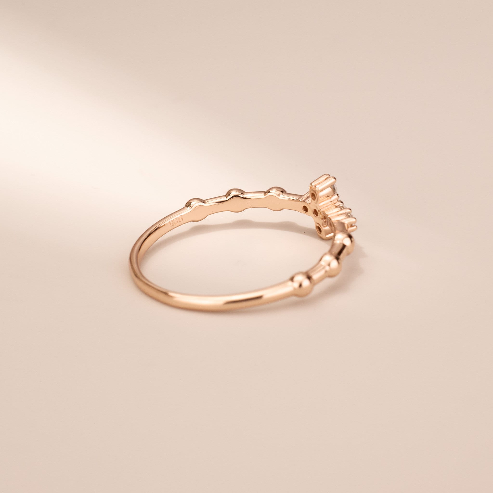 925 Silver Minimalist Cross Ring