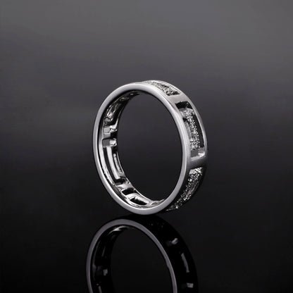 18K Gold Unisex Diamond Band Ring