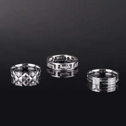 18K Gold Unisex Diamond Band Ring - Jewelry And Store