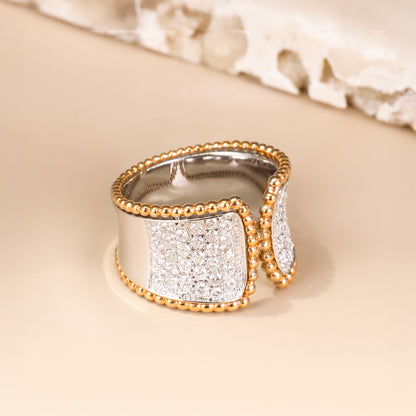 1.05ct.tw. Diamond Cocktail Ring in 18K Gold - Jewelry And Store
