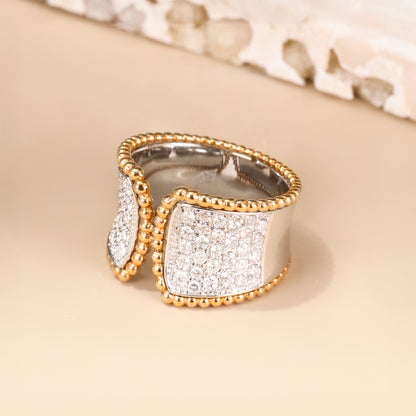 1.05ct.tw. Diamond Cocktail Ring in 18K Gold - Jewelry And Store