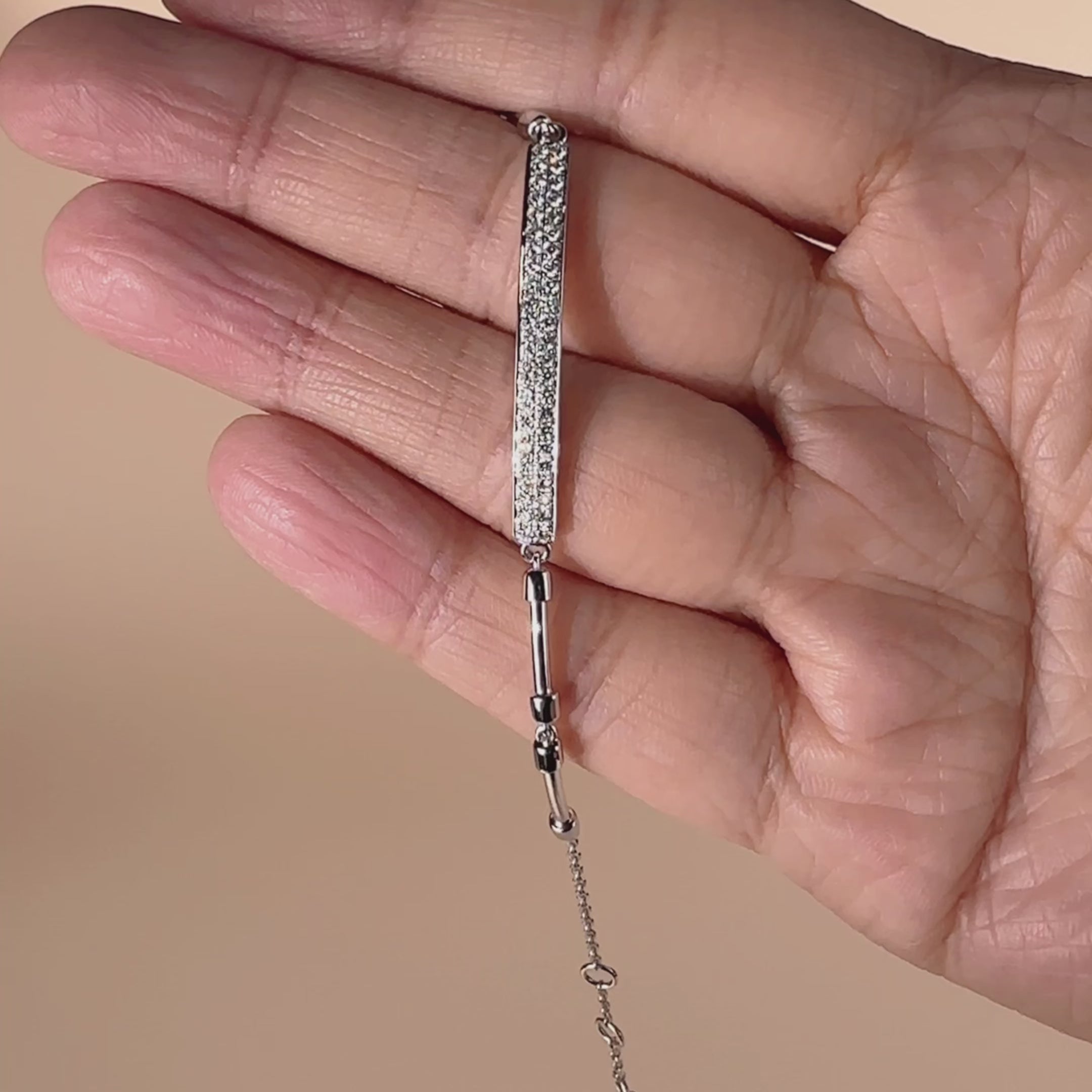 0.42ct.tw. Natural Diamond Bracelet in 18K Gold