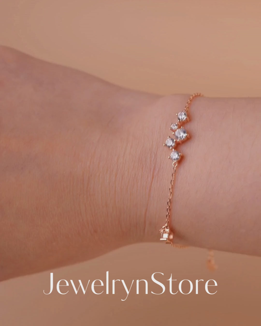 925 Silver Minimalist Dainty Bracelet