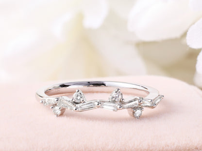Petite Diamond and Gemstone Stackable Ring