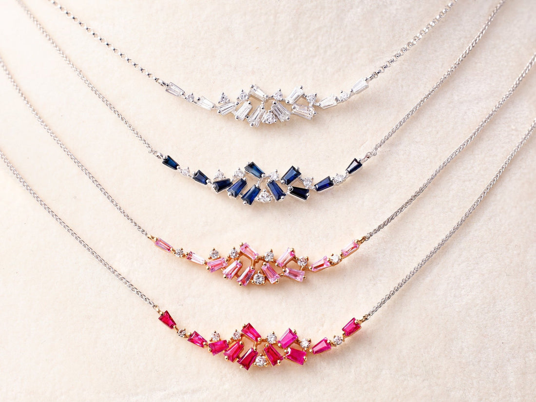 Diamond Graduating Necklace - Jewelry And Store